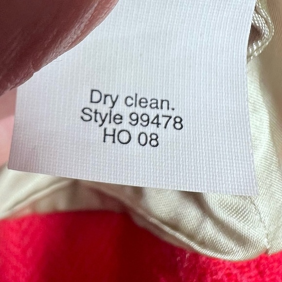 J.CREW Vintage Red Wool Crop cape style jacket | Women’s 8 - Picture 9 of 11